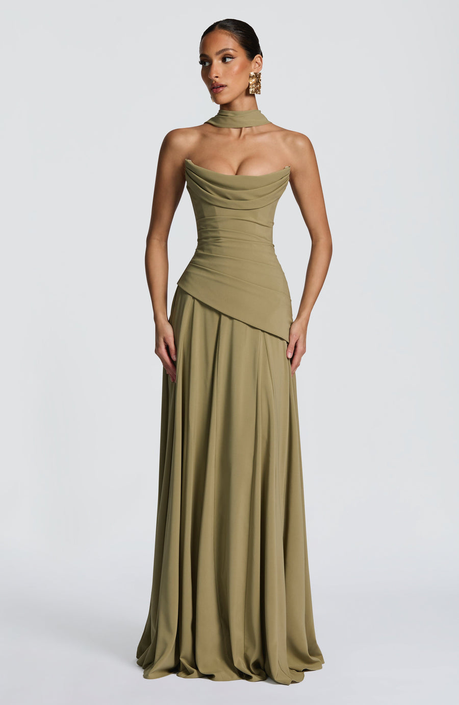 Marta Maxi Dress – Sage