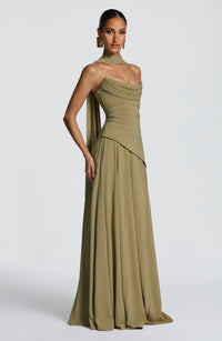 Marta Maxi Dress – Sage