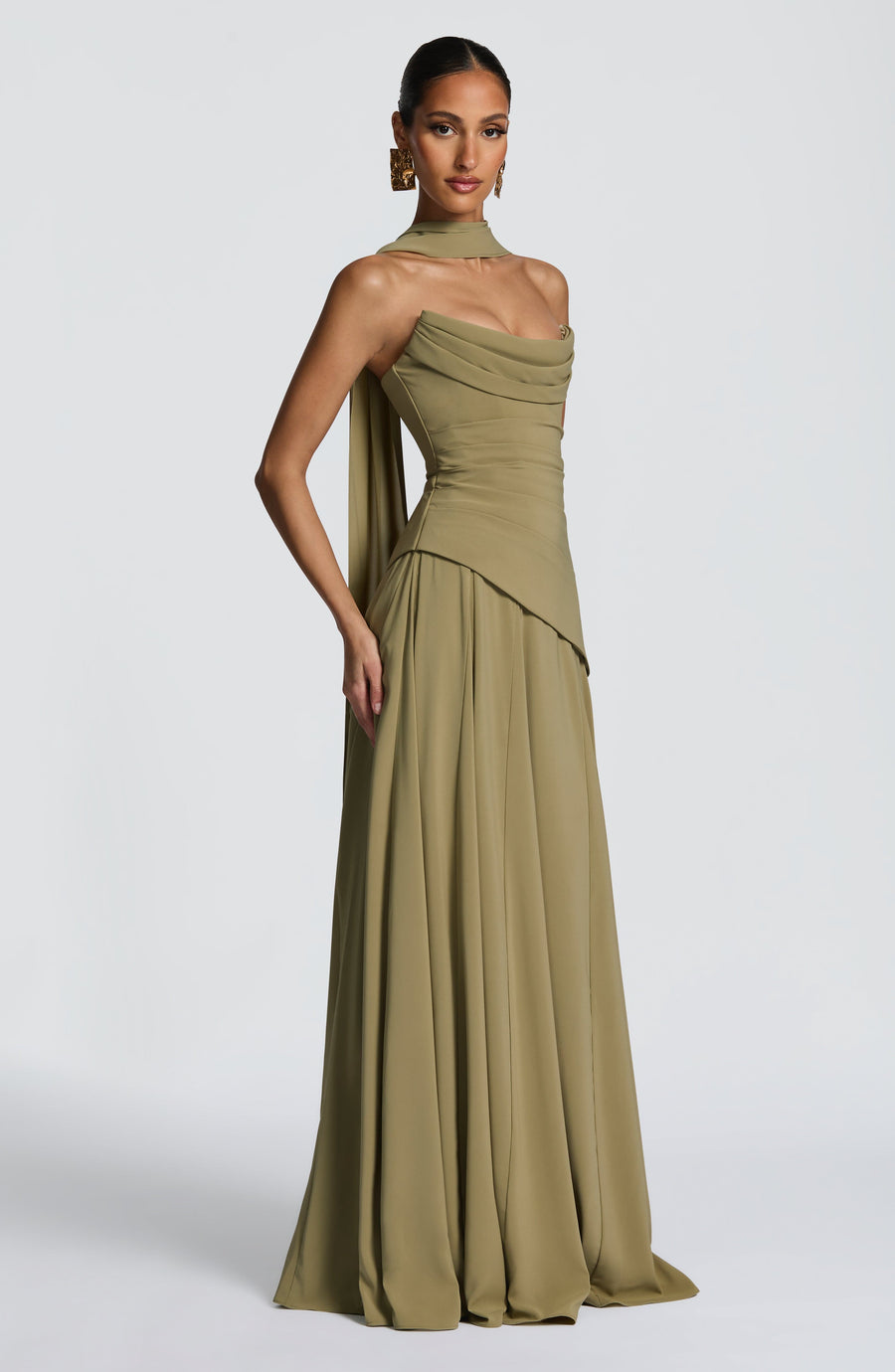 Marta Maxi Dress – Sage