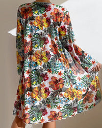 Patricia™ Bikini with Flower Skirt in Gray