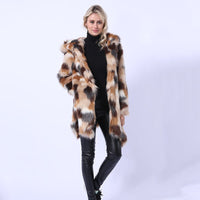 Paulina Coat in Tarnmuster