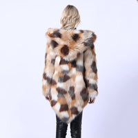 Paulina Coat in Tarnmuster