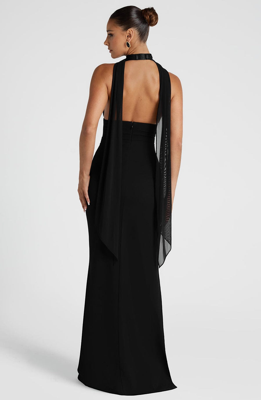 Lisette Maxi Dress – Black