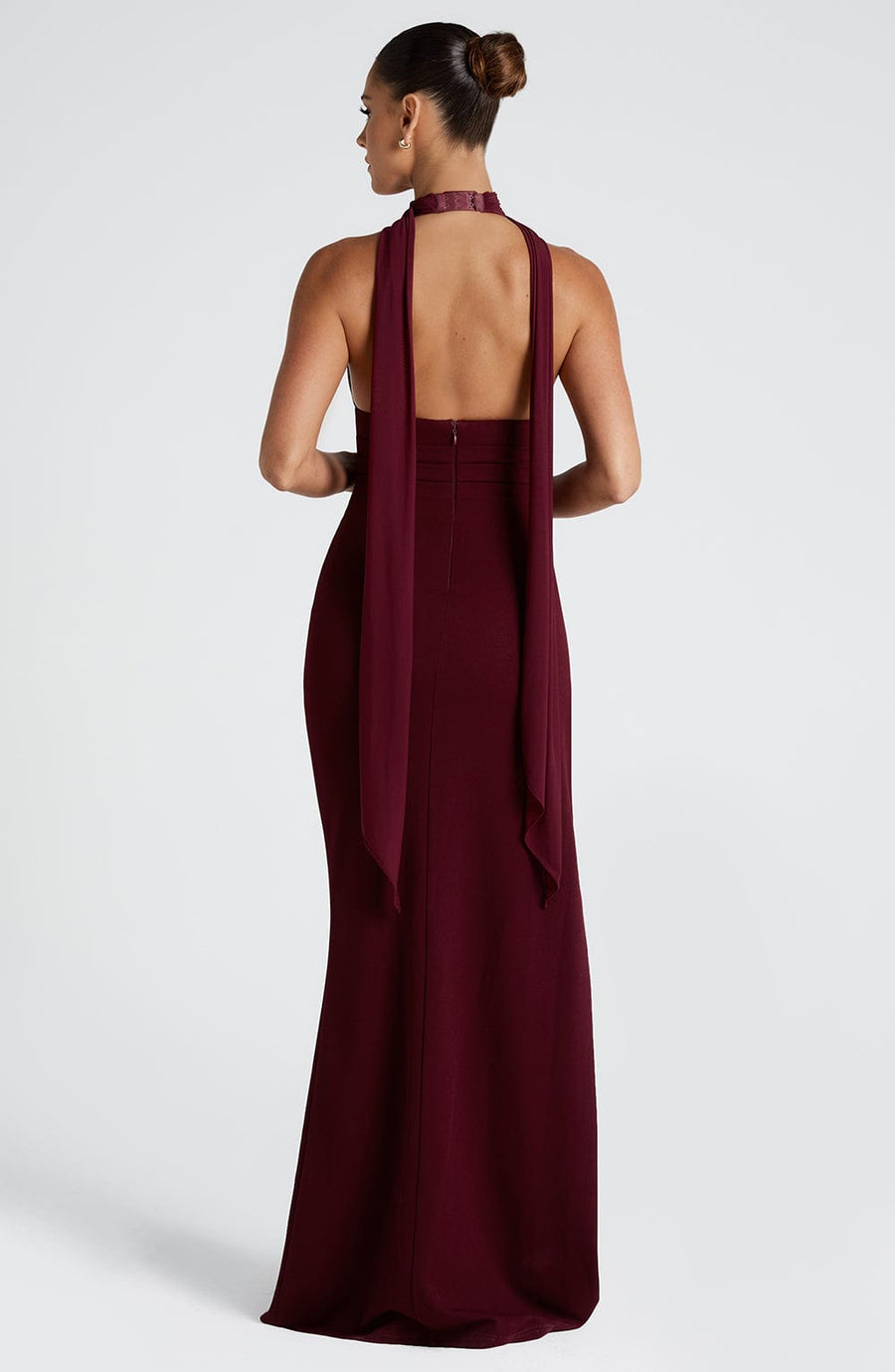 Lisette Maxi Dress – Cherry Lacquer