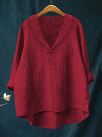 Paulina™ Timeless Blouse in Red