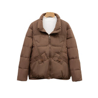 Pearl Jacket with Pockets in Beige