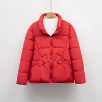 Pearl Jacket with Pockets in Red
