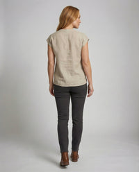 Pearl Relaxed Linen Tunic