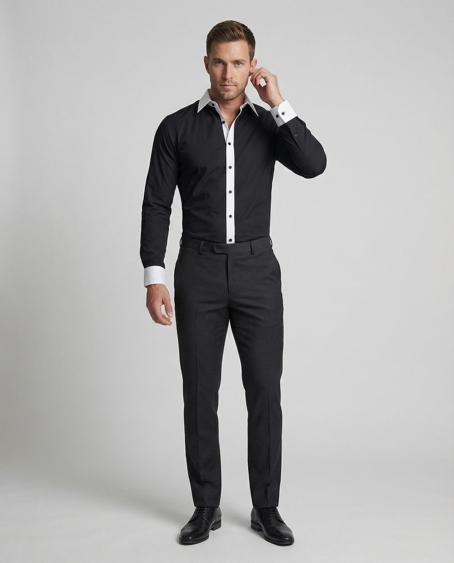 Pelle Shirt in Black
