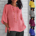 Penelope Casual Linen Shirt