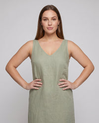 Penelope Lightweight Maxi Dress with V-Neck