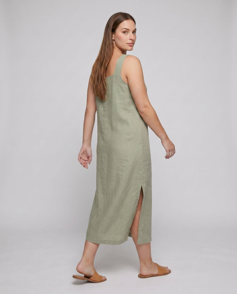 Penelope Lightweight Maxi Dress with V-Neck