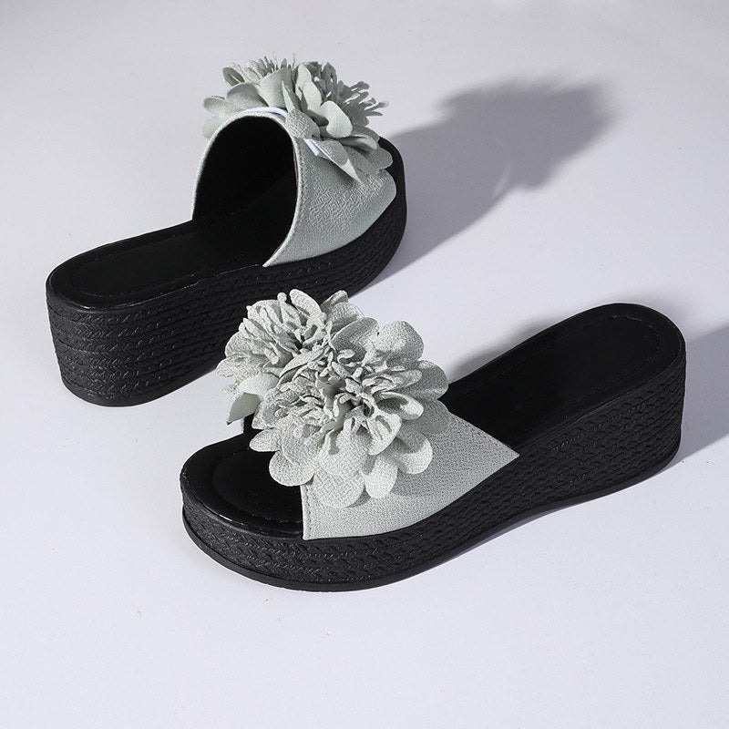 Penelope Platform Slide in Sage