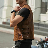 Pepijn Leather Vest