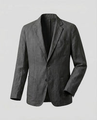 Pepijn Linen Blazer in Black