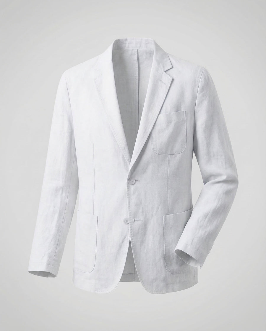 Pepijn Linen Blazer in White