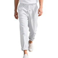 Pepijn Linen Trousers with Drawstring Waist