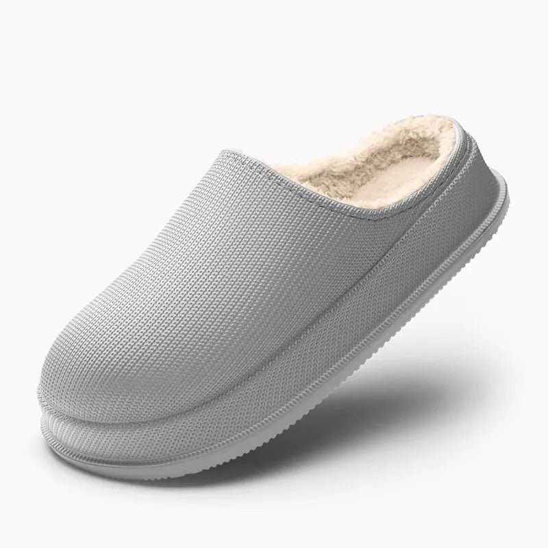 Pepijn Warm Slippers in Grey
