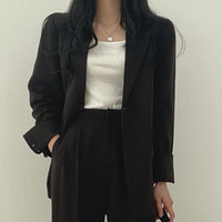 Perla Elegant Blazer in Black