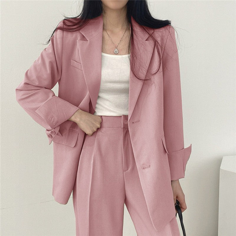 Perla Elegant Blazer in Pink