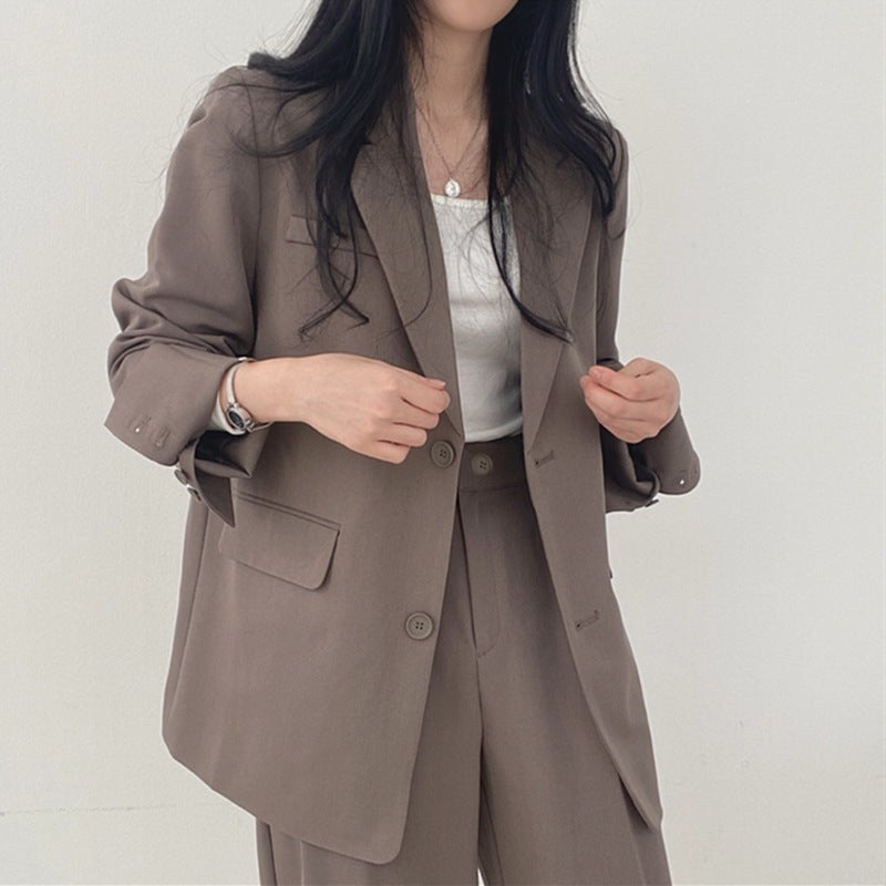Perla Elegant Blazer in White