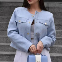 Perla Elegant Jacket with Pockets