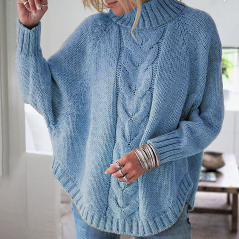 Perla Knit Sweater in Blue