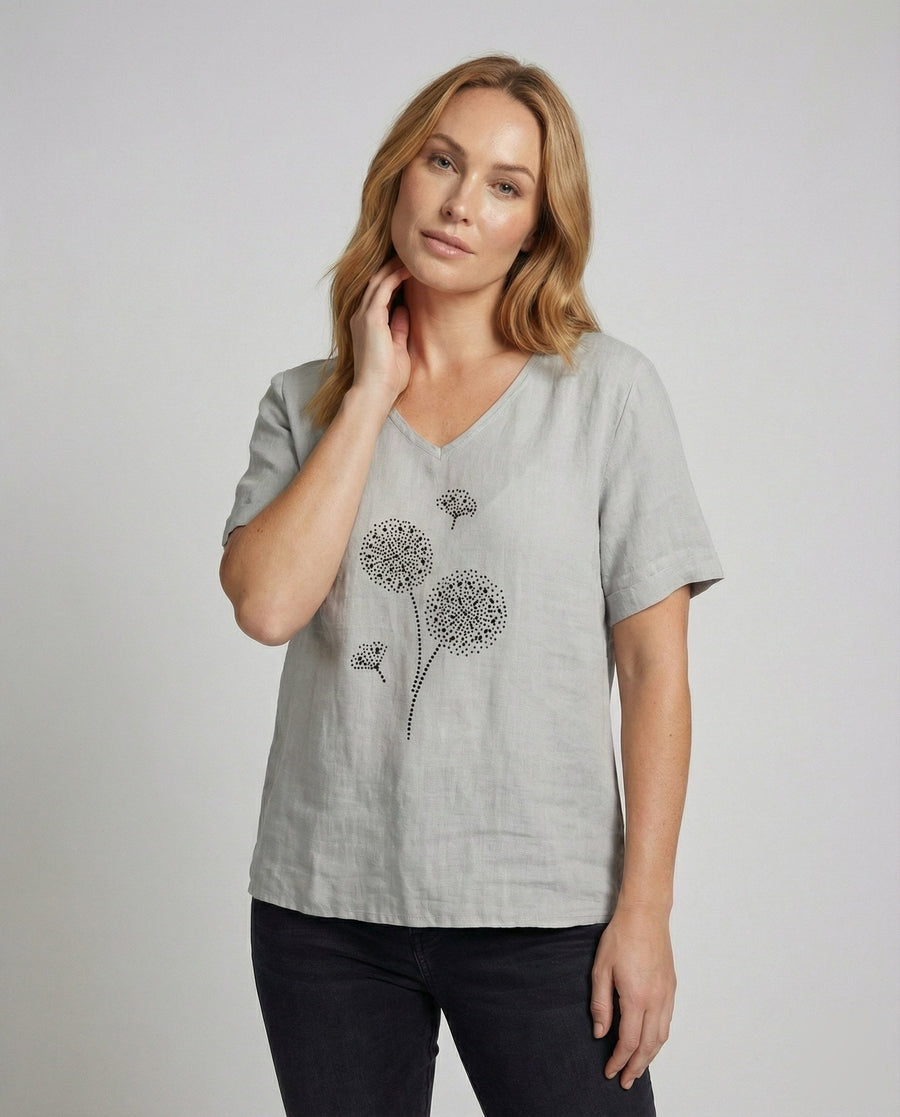 Perla Relaxed Linen Tunic