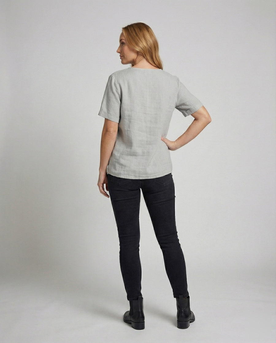Perla Relaxed Linen Tunic
