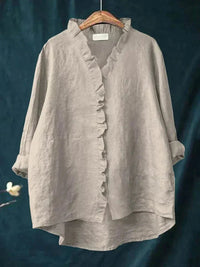 Perla™ Timeless Blouse in Gray