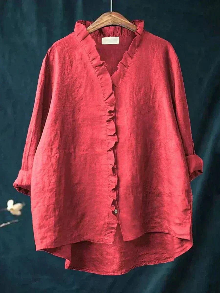 Perla™ Timeless Blouse in Red