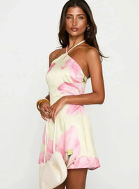Persephone | Halter Mini Dress
