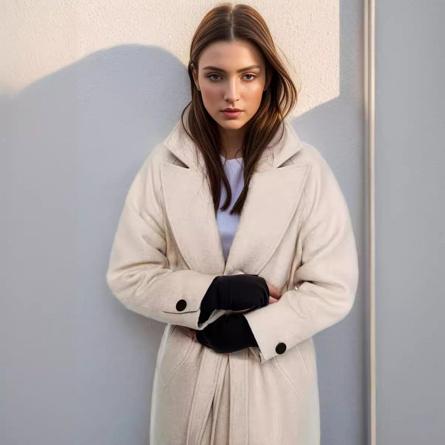Persia Elegant Coat with Belted