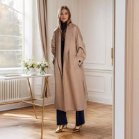 Persia Elegant Coat with Belted