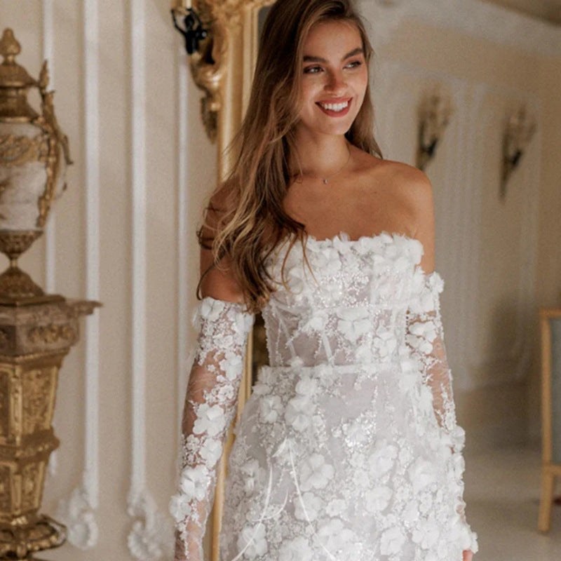 Persia Elegant Dress in White