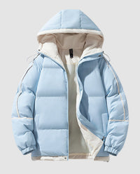 Persia Jacket with Hood in Blue