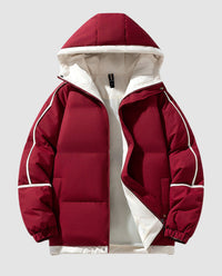 Persia Jacket with Hood in Red