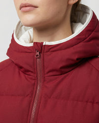 Persia Jacket with Hood in Red