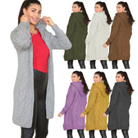 Persia Knit Coat with Hood