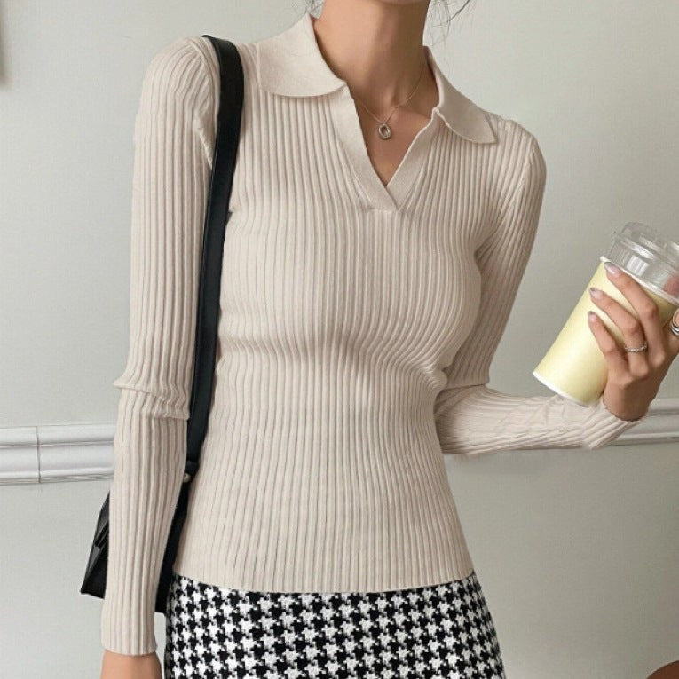 Persia Knit Top in Apricot