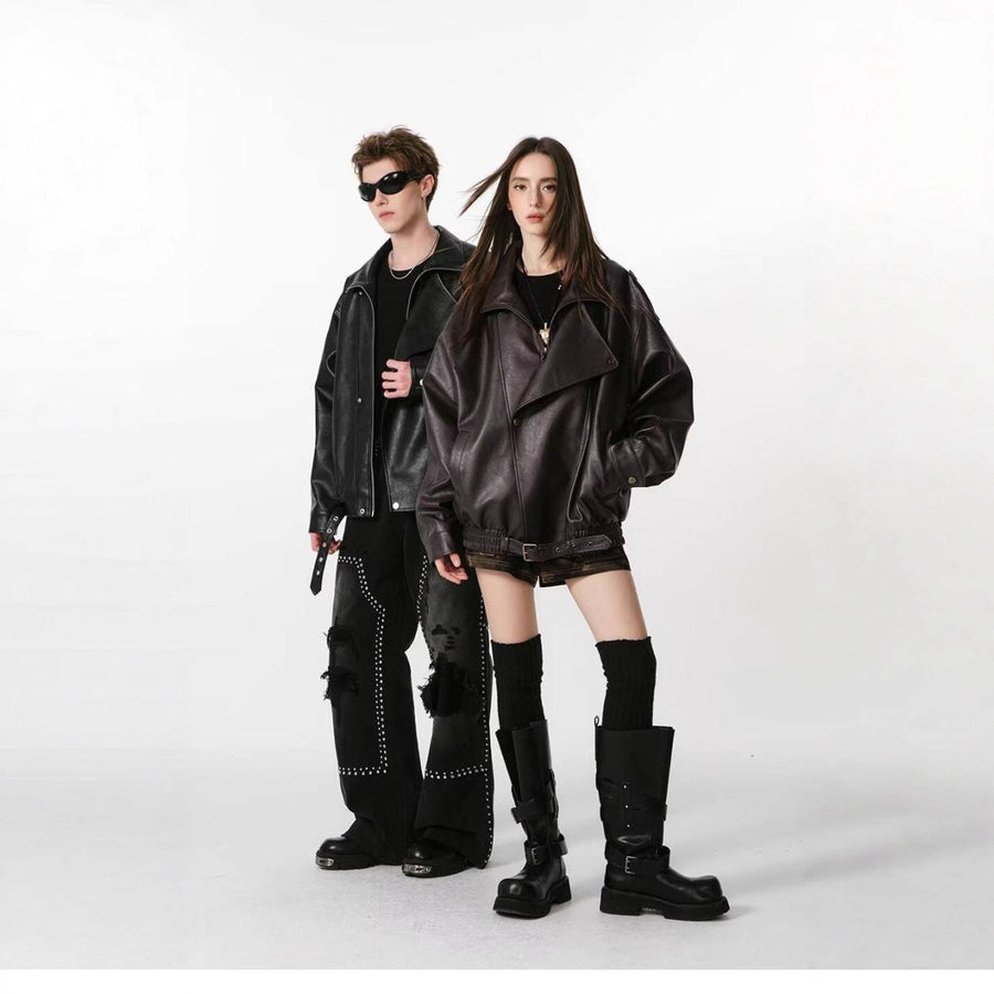 Petra Casual Leather Jacket