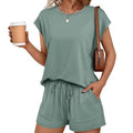 Petra Comfortable Set with Elastic Waist and Pockets