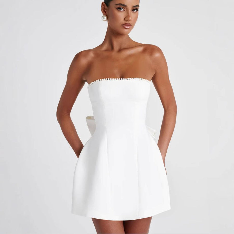 Petra Dress in White