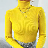 Petra Elegant Sweater in Yellow