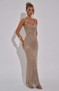 Renee Maxi Dress – Gold