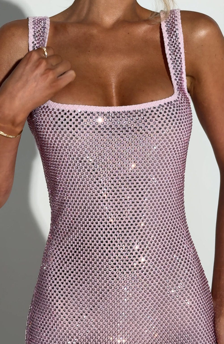 Renee Mini Dress – Pink