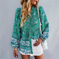 Phaedra Blouse with Floral Print