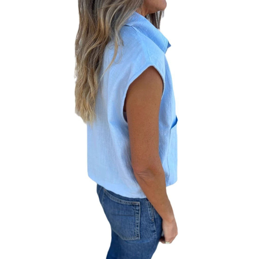 Phaedra Blouse with Pockets