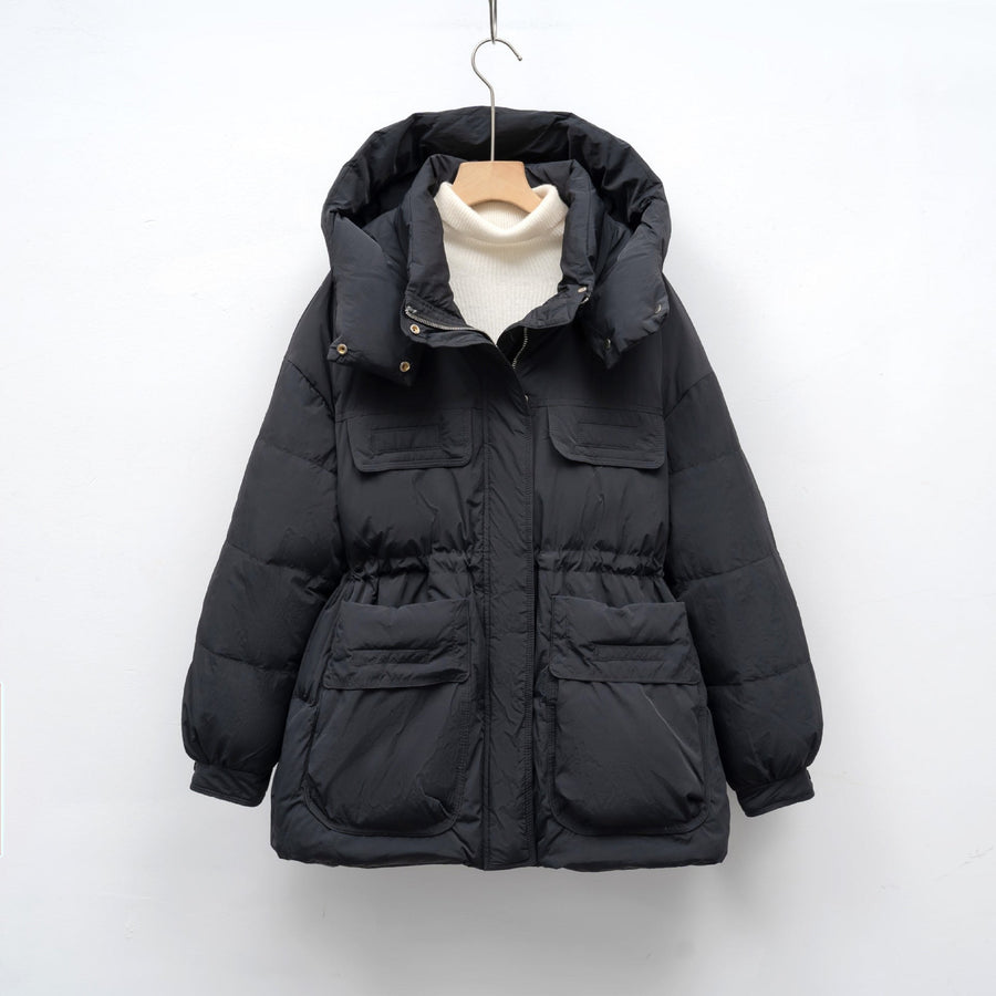 Phaedra Jacket with Pockets in Black