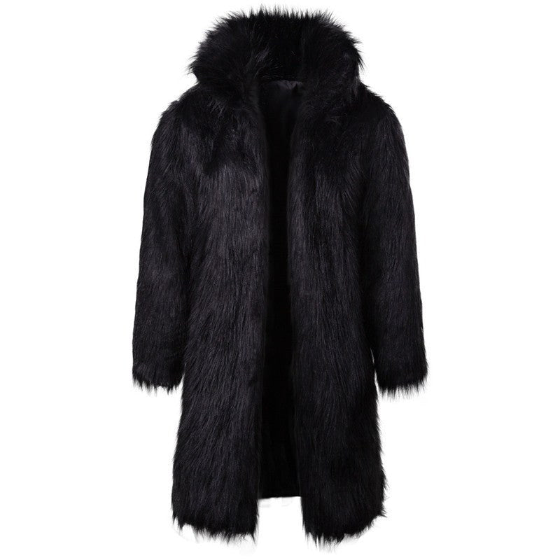 Phoebe Coat with Hood in Black